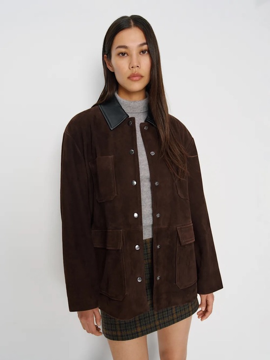 Reformation Jackets & Blazers - Reformation Veda Scottie Suede Jacket